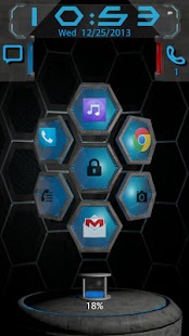 免費下載個人化APP|Next 3D Blue Go Locker Theme app開箱文|APP開箱王