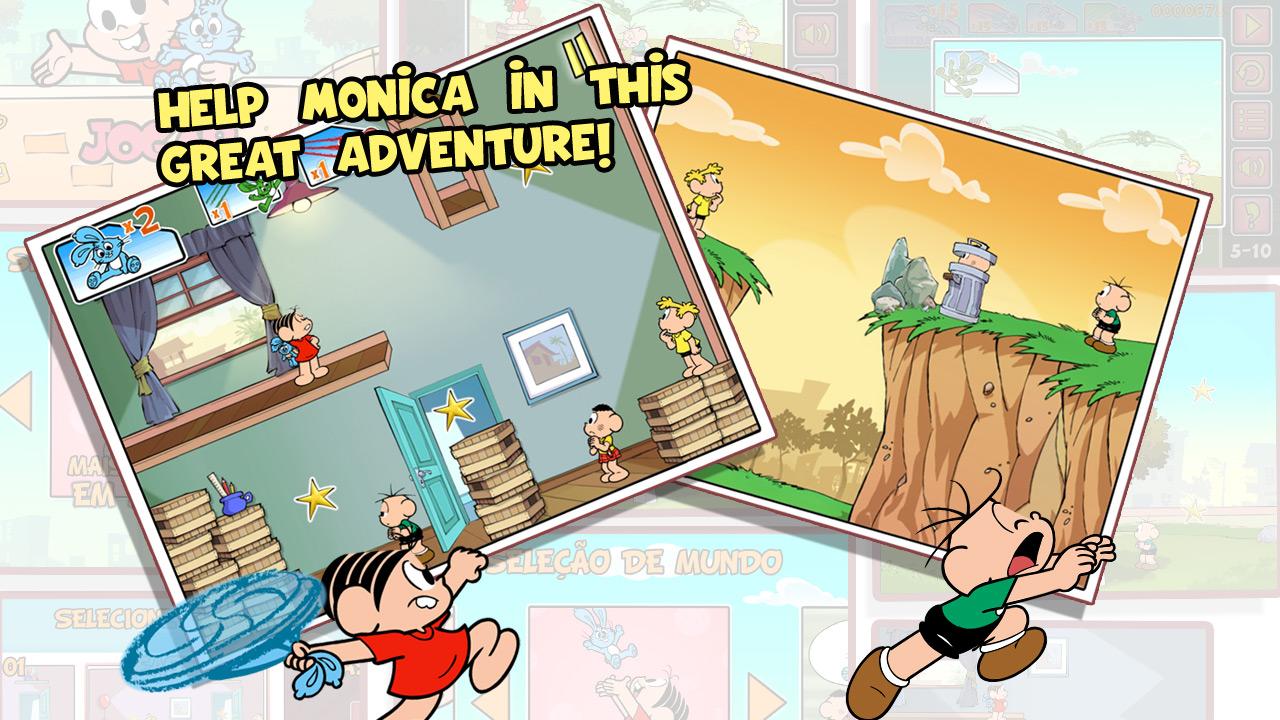 Android application Monica Bunny Bashings screenshort