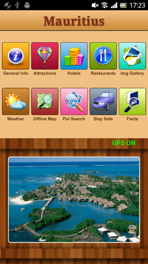 Android application Mauritius Offline Travel Guide screenshort