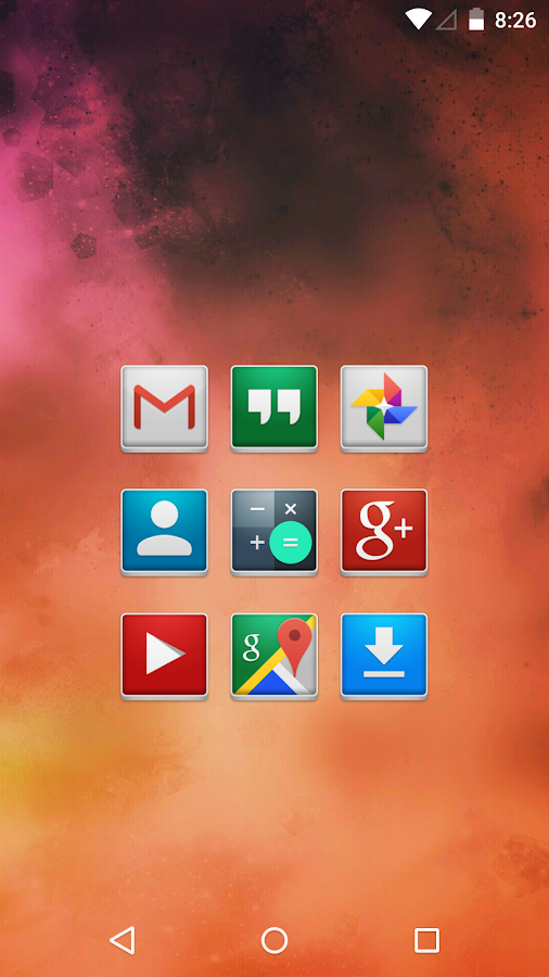   Lustre - Icon Pack- หน้าจอ 