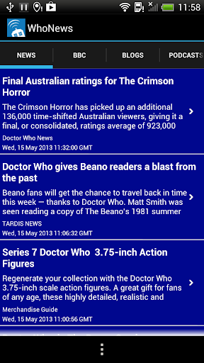 Doctor Who WhoNews Lite