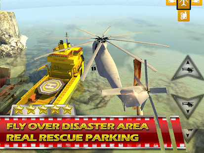 Helicopter 3D Rescue Parking