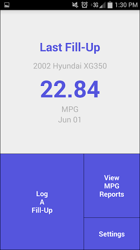 MPG Tracker