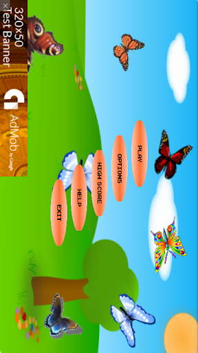 Butterfly Smasher Arcade Game