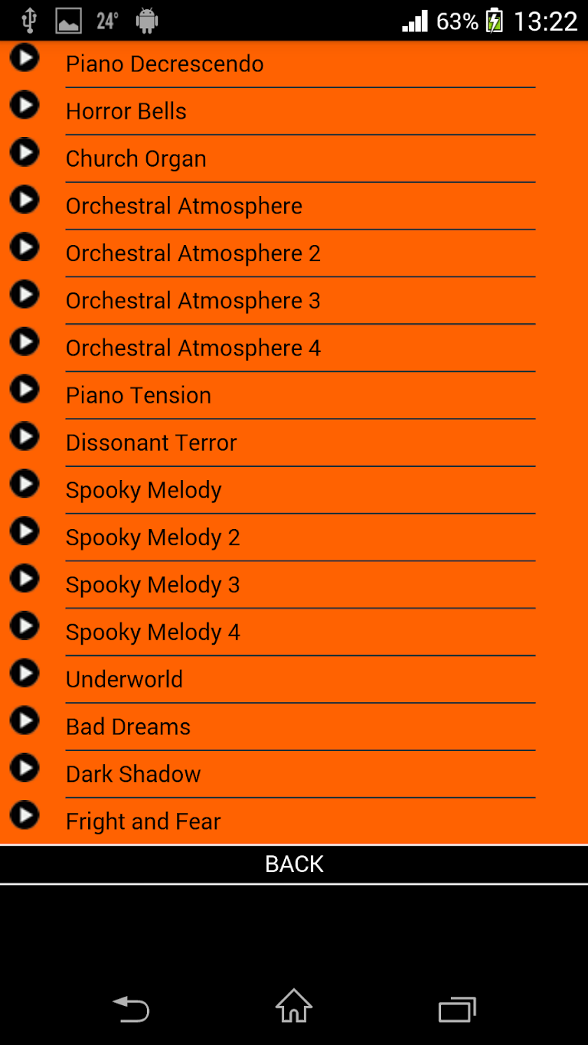 Scary Sounds Halloween Screen 3