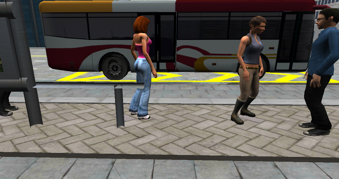 City Bus Sürüş 3D Simulator - screenshot