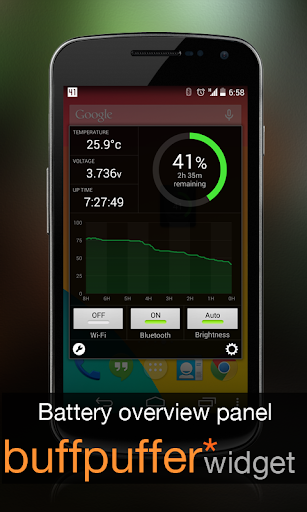 Buffpuffer Battery Widget