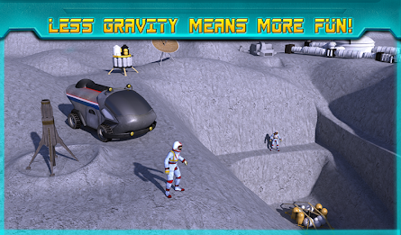 Space Moon Rover Simulator 3D poster 15