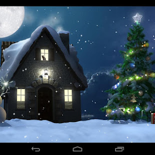 Christmas Moon Live Wallpaper v1.3.1 APK Live WallPaper