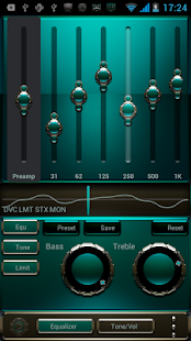 Poweramp TRIQUA Skin - screenshot thumbnail