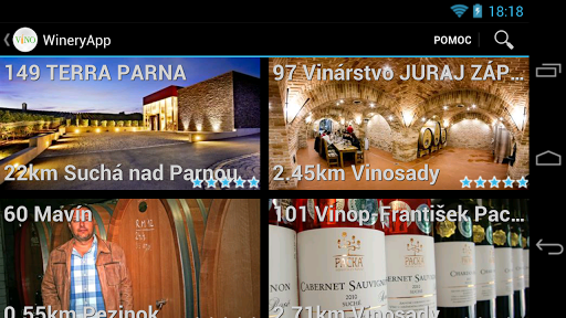 WineryApp okostuj.sk wine