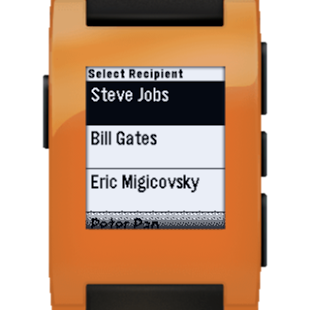 Glance for Pebble - screenshot thumbnail