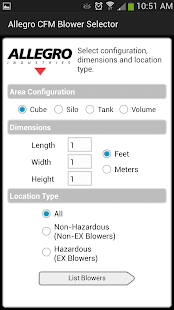 How to download Allegro CFM Blower Selector lastet apk for android