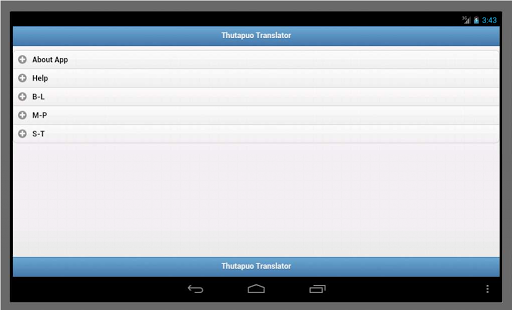 Thanodi - Setswana Translator