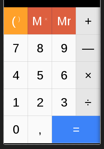 Simple Scientific Calculator