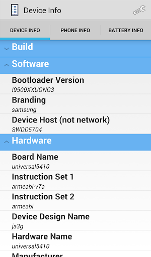 Device Info