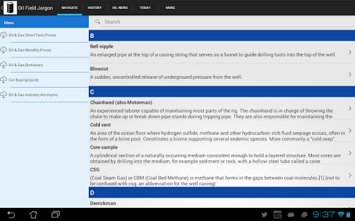 【免費書籍App】5,000 Oil and Gas Terms-APP點子