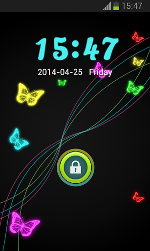 Phone Locker Theme Electric