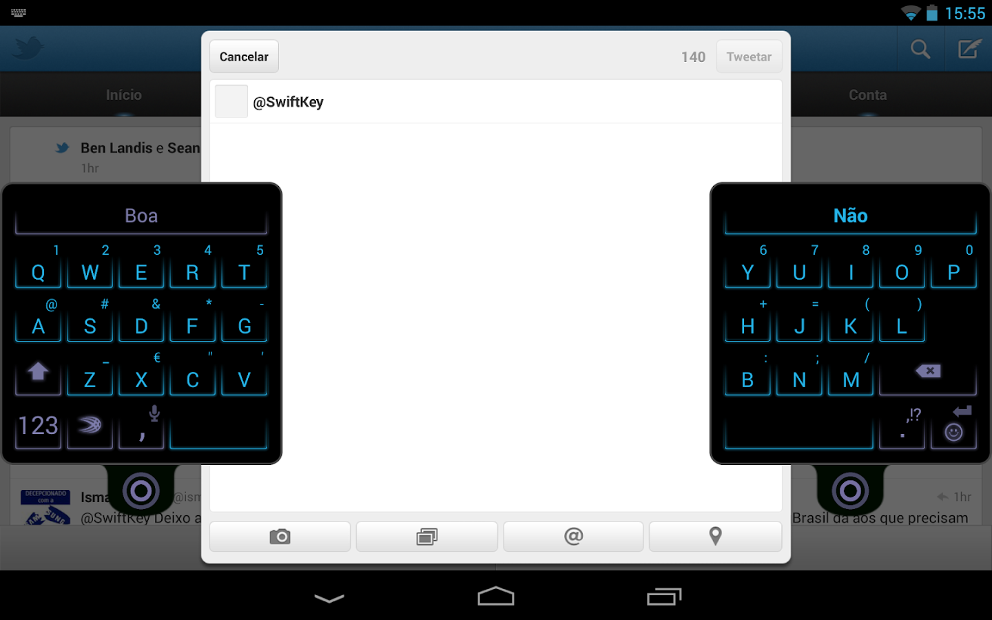 Teclado SwiftKey - screenshot