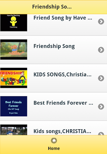 Friendship Songs for kids