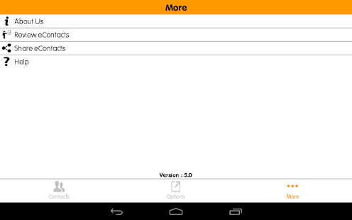 eContacts:Phonebook Backup Pro Screenshots 13