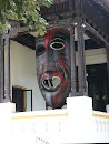 Mask on the Porch