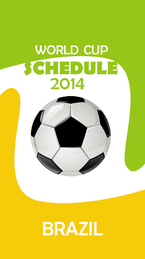 World Cup 2014 Schedule