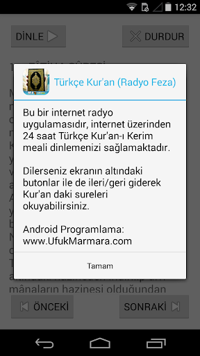 Türkçe Kur'an Radyo Feza