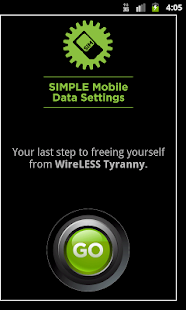 SIMPLE Mobile Data Settings