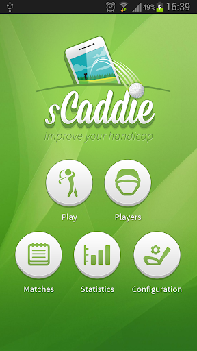 sCaddie: Golf GPS Scorecard