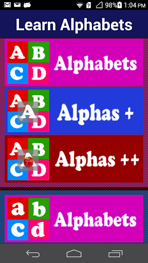 Learn Alphabets