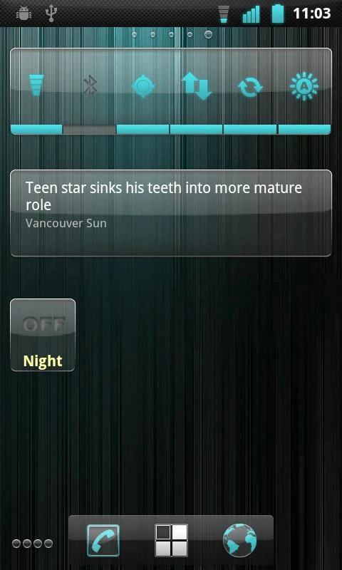 Crystal Theme for CM7 - screenshot