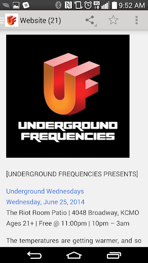 【免費娛樂App】Underground Frequencies-APP點子