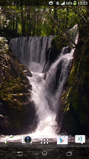 Forest Waterfall HD Live WP