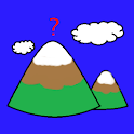 Elevation map logo