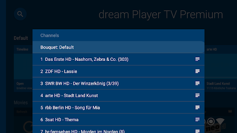 dream Player IPTV for TV 5