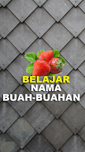 Lastest Learning Name Fruit APK for PC