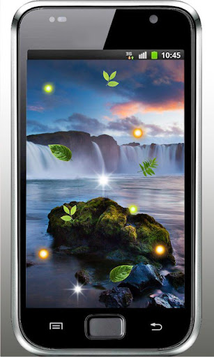 Waterfall n Moon HD LWP