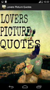 Lovers Picture Quotes