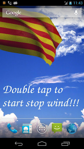 Catalunya Flag Live Wallpaper+