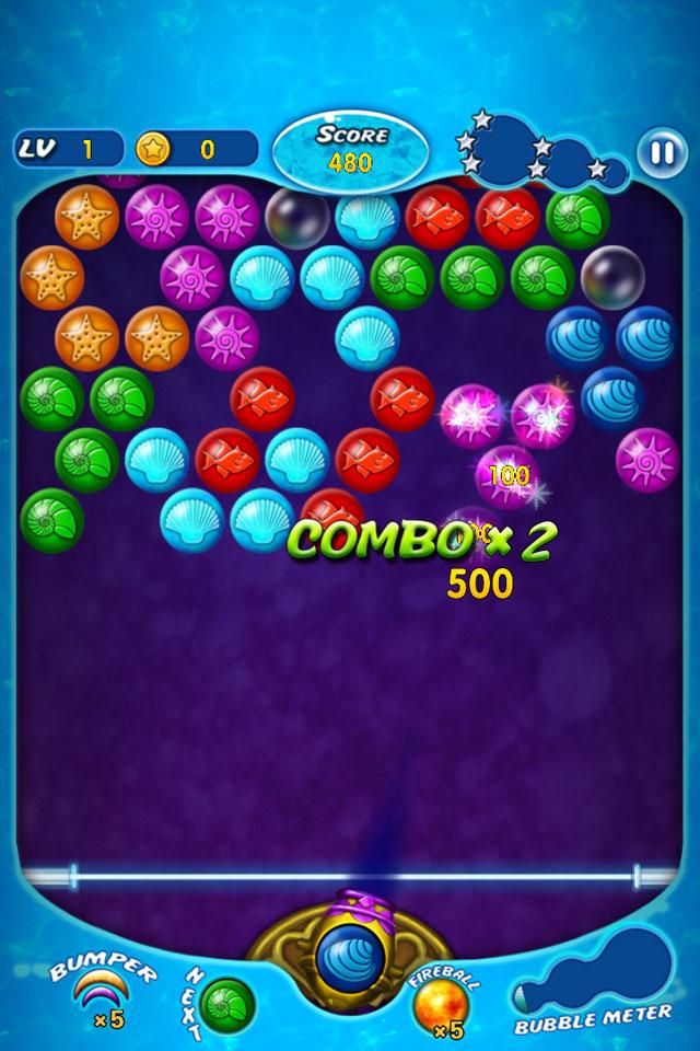 Bubbles Ocean Worlds Legend Screen 3