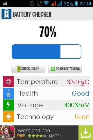 Battery Life Checker