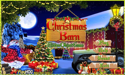 Christmas Barn - Hidden Object