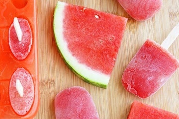 Watermelon Margarita Popsicles