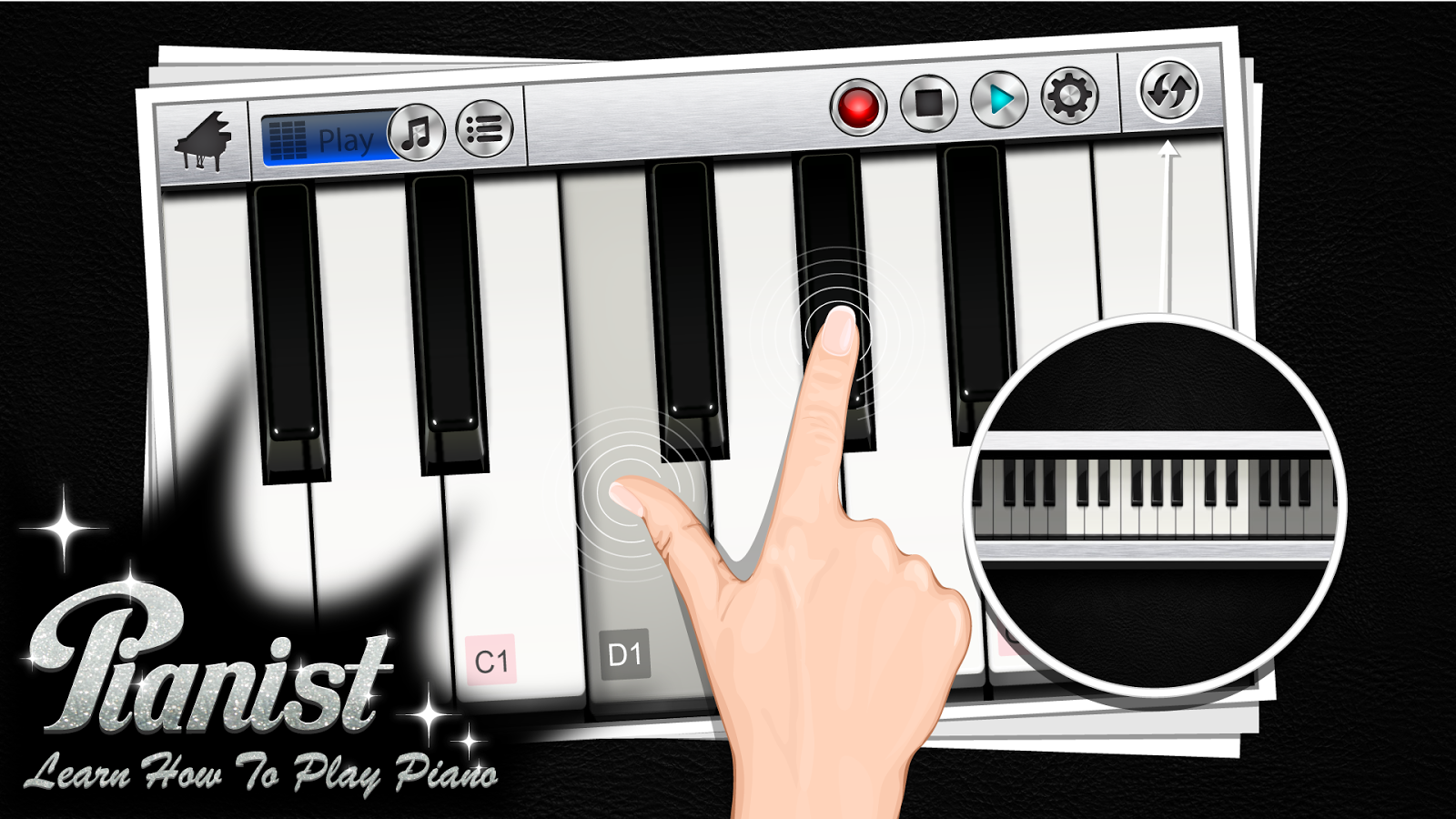 Piano + Google Play Android 應用程式