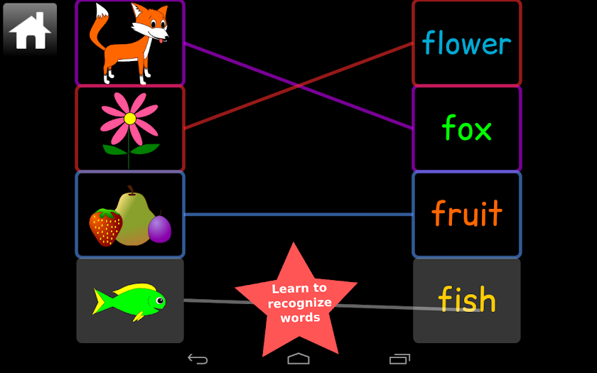 Kindergarten Word Play Screen 2