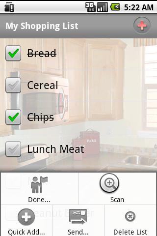 myKitchen Upgrade Screen 2