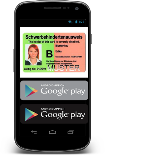 Android application Schwerbehindert-Bundespresse screenshort