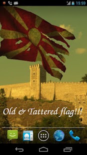 3D Macedonia Flag LWP Screenshots 6