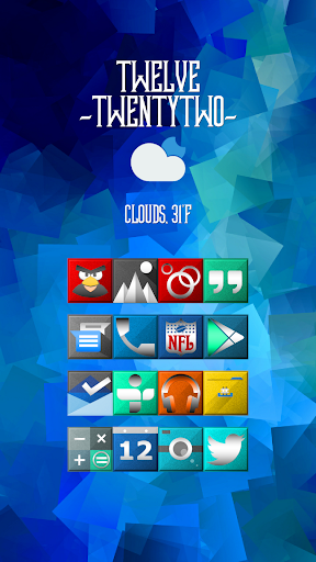 Teneris Icon Launcher Theme